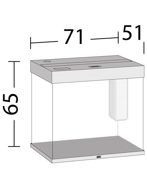 Juwel Aquarium Lido 200 Led 71x51x65 cm - Aquaria