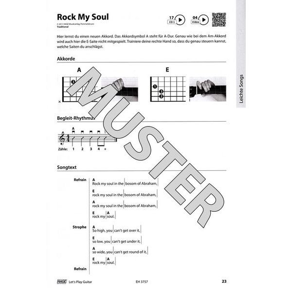 Hage Musikverlag Let's Play Guitar