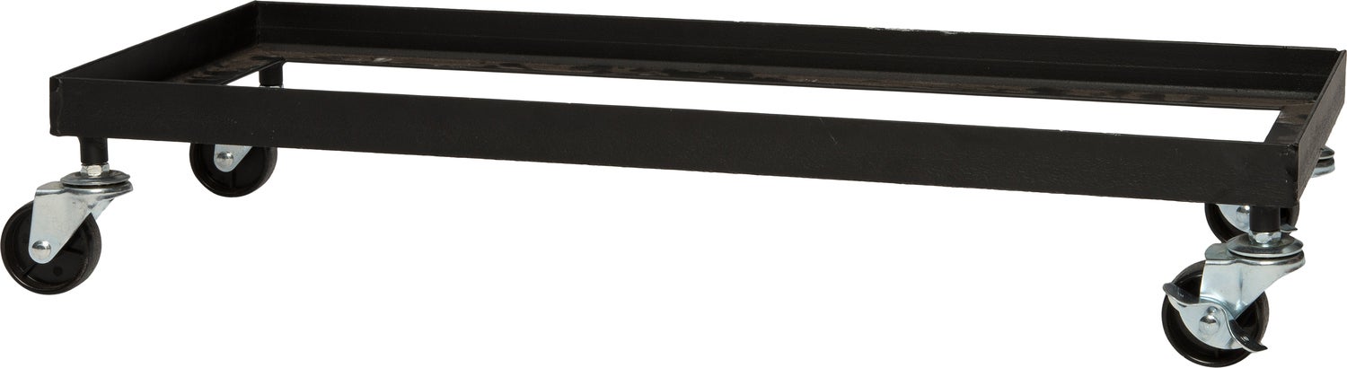 Intratuin plantentrolley zwart 61 x 26 x 15 cm