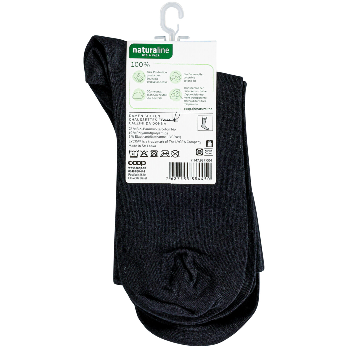 Women's socks Relax Duo schwarz