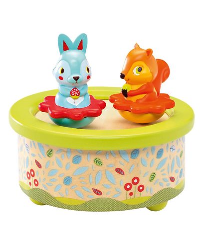 Djeco Spieldose - 12 cm - Holz - Friends