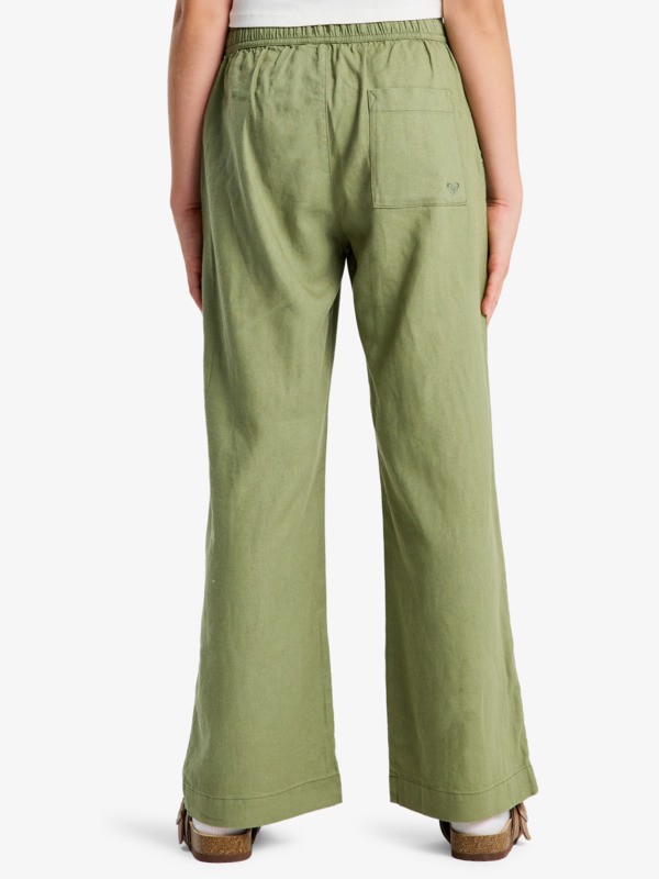 Lekeitio Break Pantalon à taille élastique Vert Filles 4-16 ans