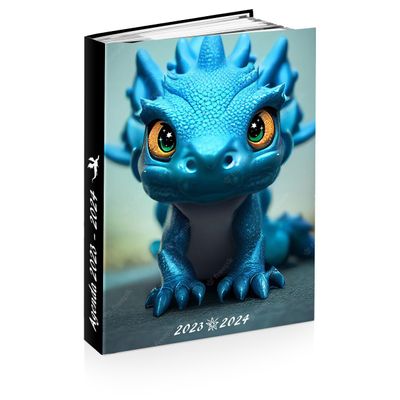 Agenda Dragon - 1 jour par page - 12 x 17 cm - Kid'Abord