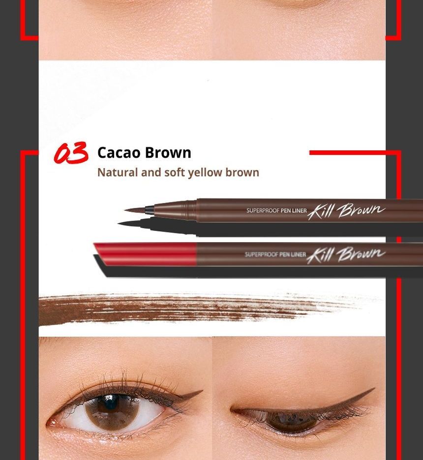 CLIO - Superproof Pen Liner - 4 Kleuren