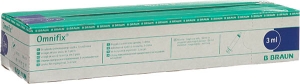 OMNIFIX Spritze 3ml LuerLock latexfrei zentriert, 100 Stück
