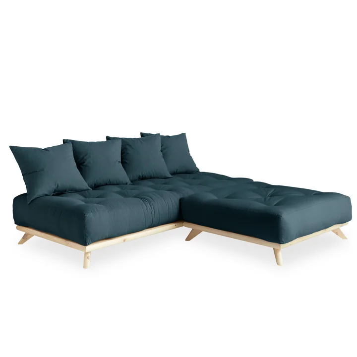 Karup Design - Senza Sofa, Kiefer natur / dunkelgrau
