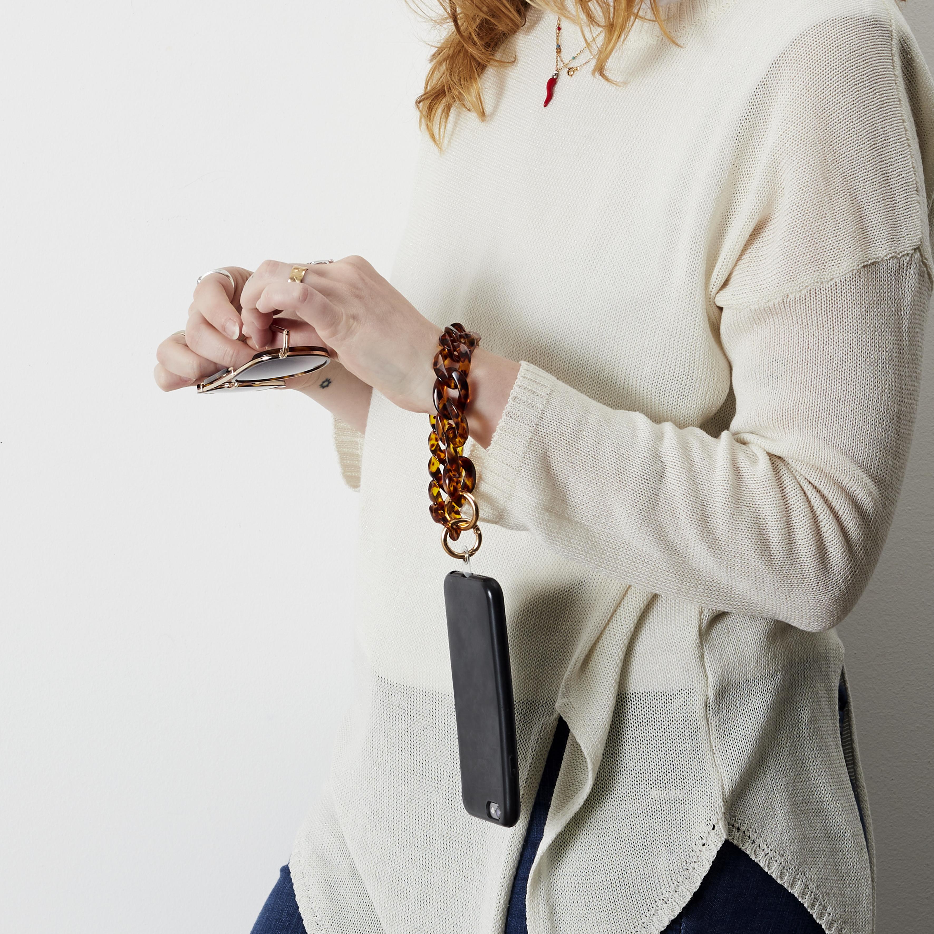 ATTACHE POIGNET SMARTPHONE UNIVERSEL MAILLE