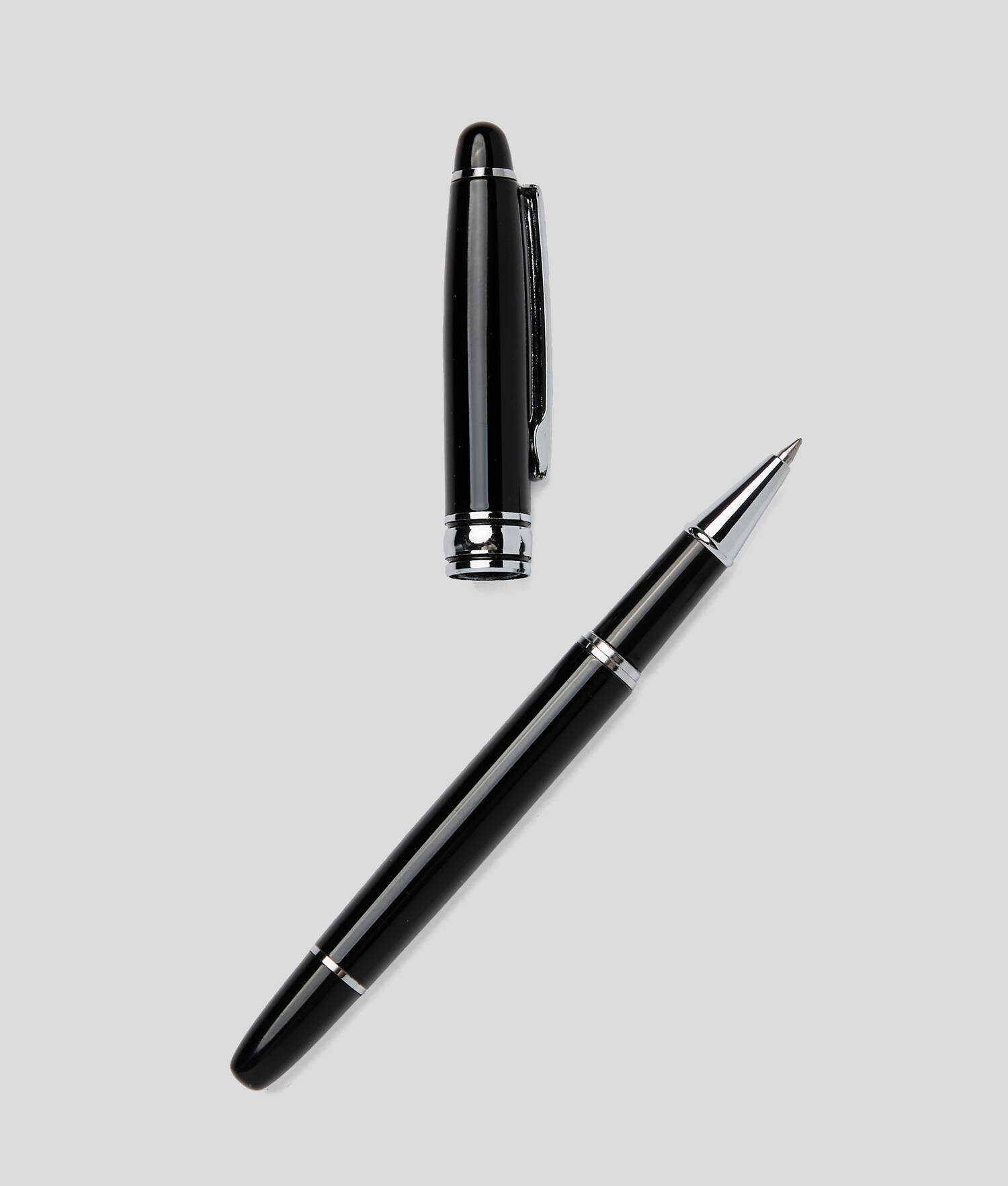 ENSEMBLE CARNET ET STYLO IKON - Noir/Blanc