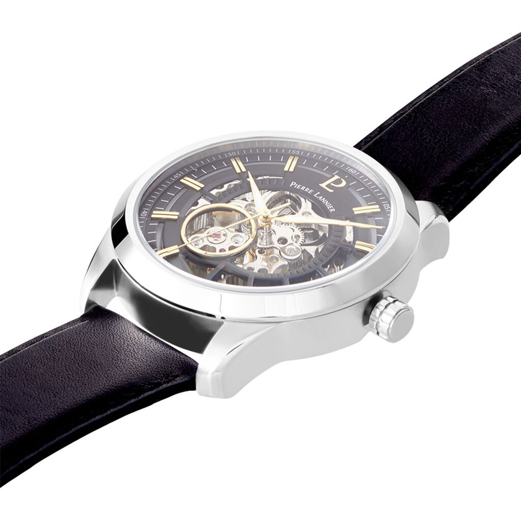 Montre Lannier Collection Automatic Acier Argenté
