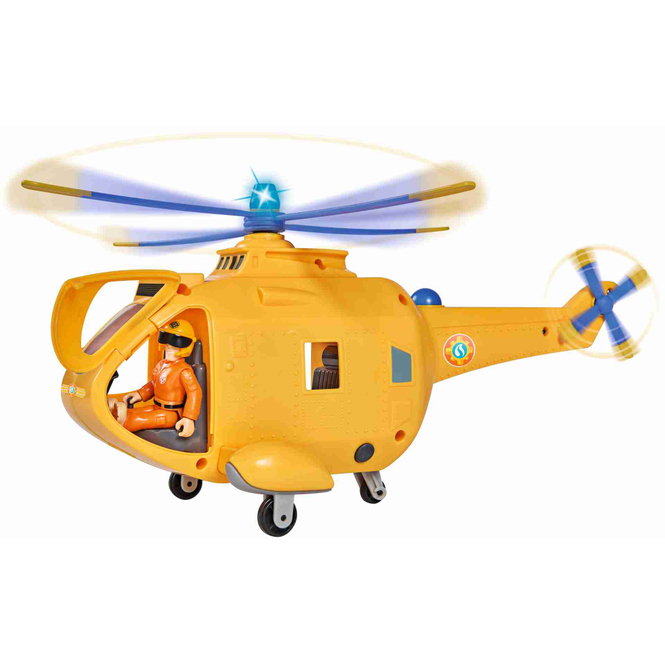 Feuerwehrmann Sam - Wallaby 2 Hubschrauber mit Figur