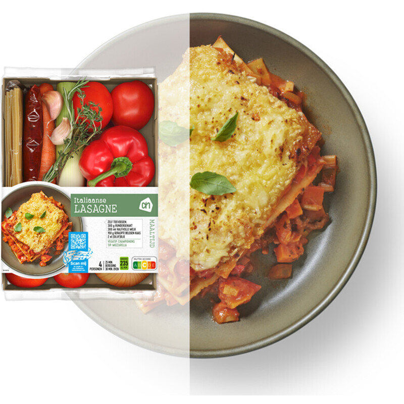 AH Vega Italiaanse Lasagne Verspakket