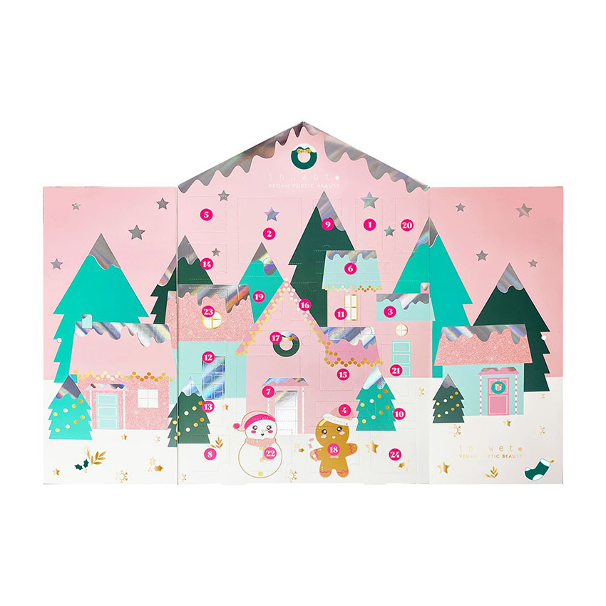 Calendrier de l'Avent beauté avec 24 surprises