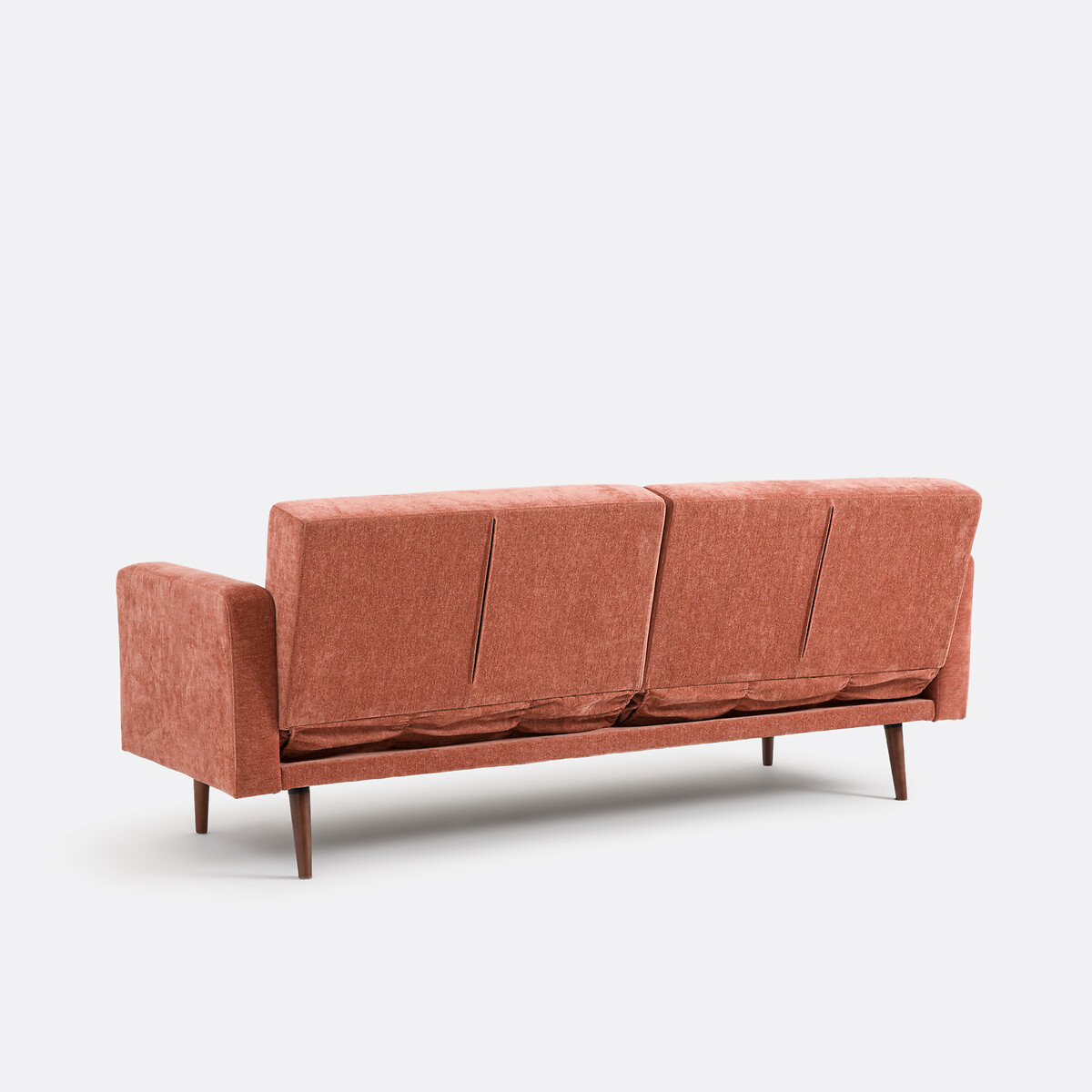 LA REDOUTE INTERIEURS<br>Sofá cama de 3 lugares, chenille, Tuske