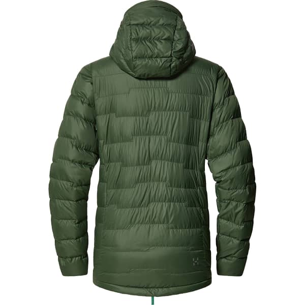 Doudoune ski de randonnée HAGLÖFS ROC FLASH DOWN HOOD W SEAWEED GREEN