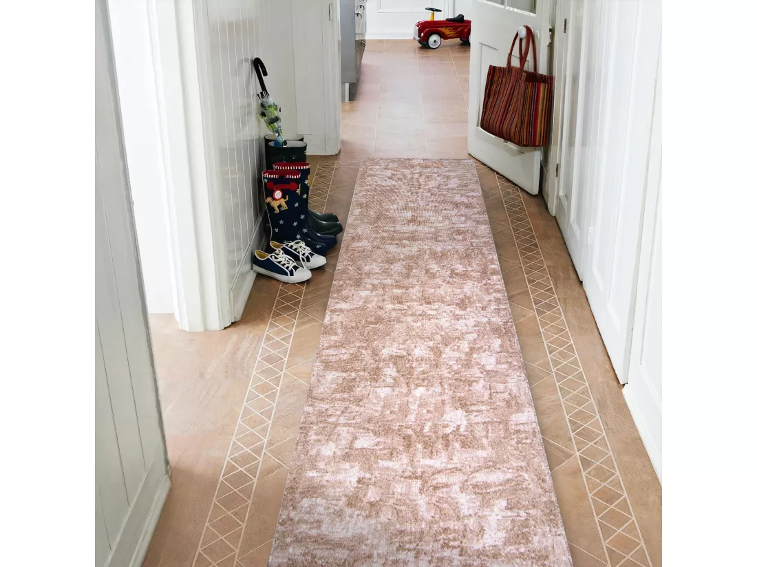 Tapis de couloir SOLID beige 30 BÉTON 60x330 cm