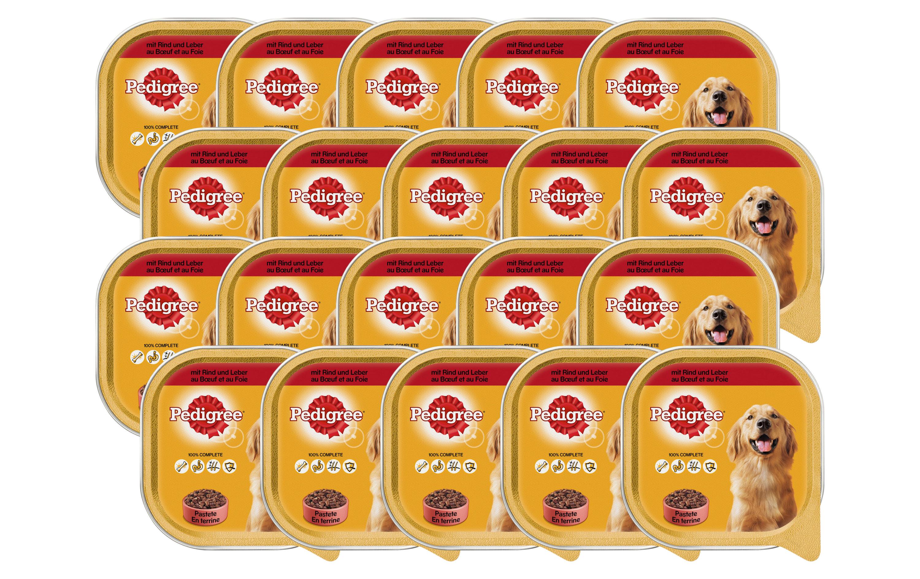 Nassfutter Adult mit Rind, 20 x 300 gAlleinfuttermittel für ausgewachsene Hunde