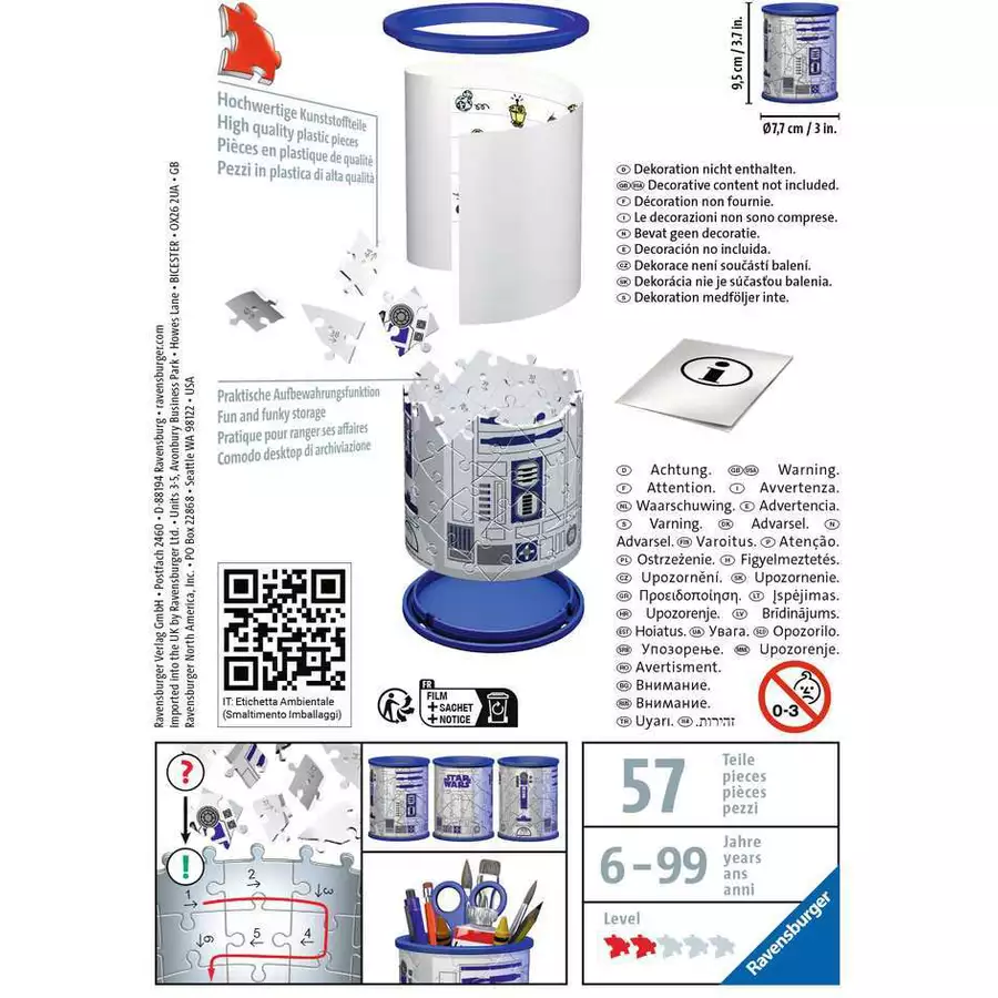 Ravensburger Utensilo - Star Wars R2D2 bunt