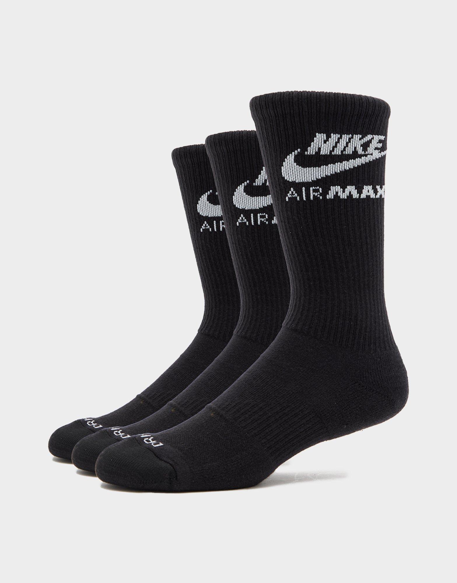 Nike Lot de 3 paires de chaussettes Air Max Crew