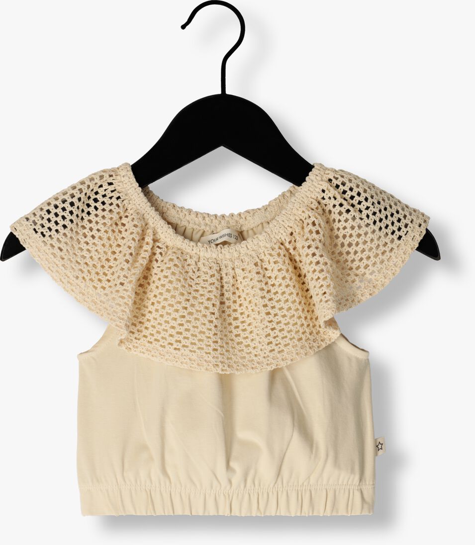 YOUR WISHES beige your wishes blouse raisa