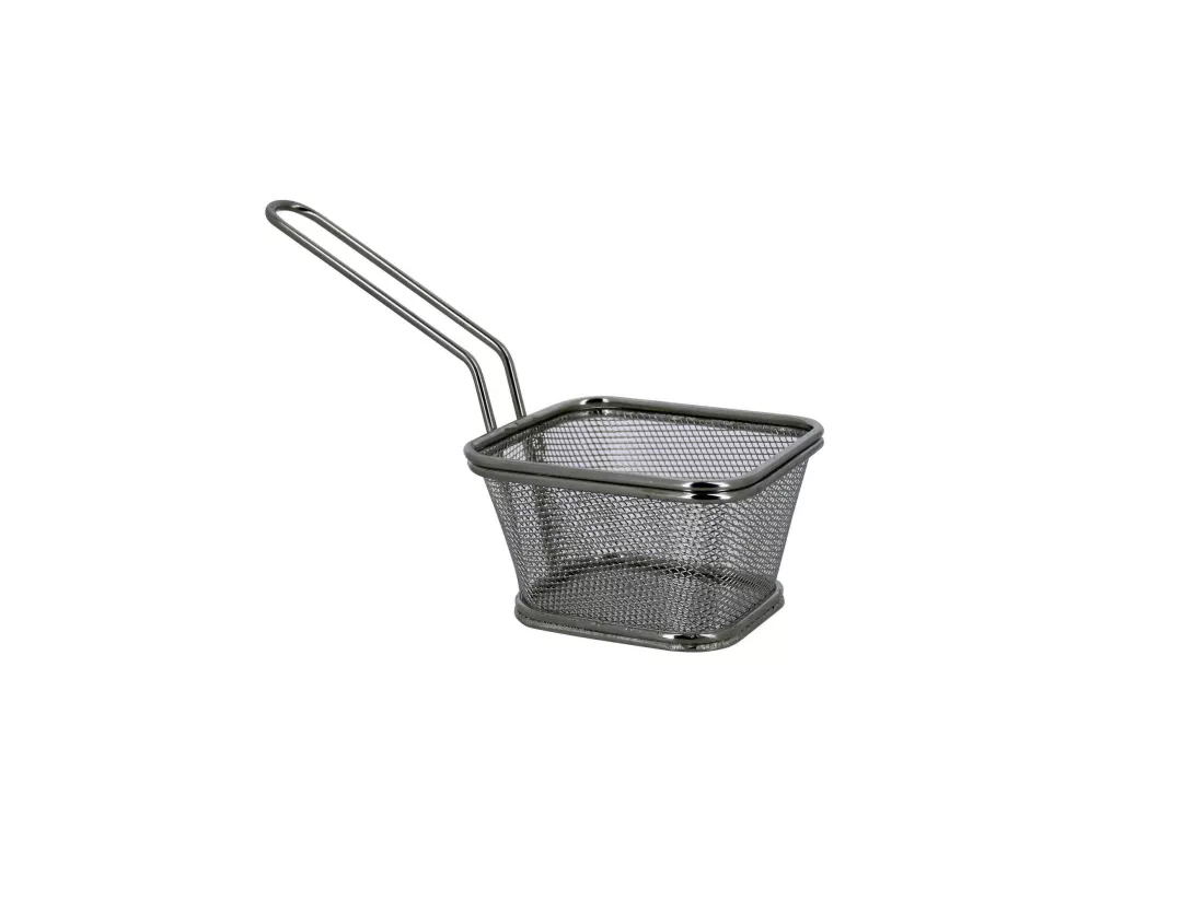 Novastyl - Mini Panier A Frites En Acier Inoxydable Portion Individuelle 10x8.5cm