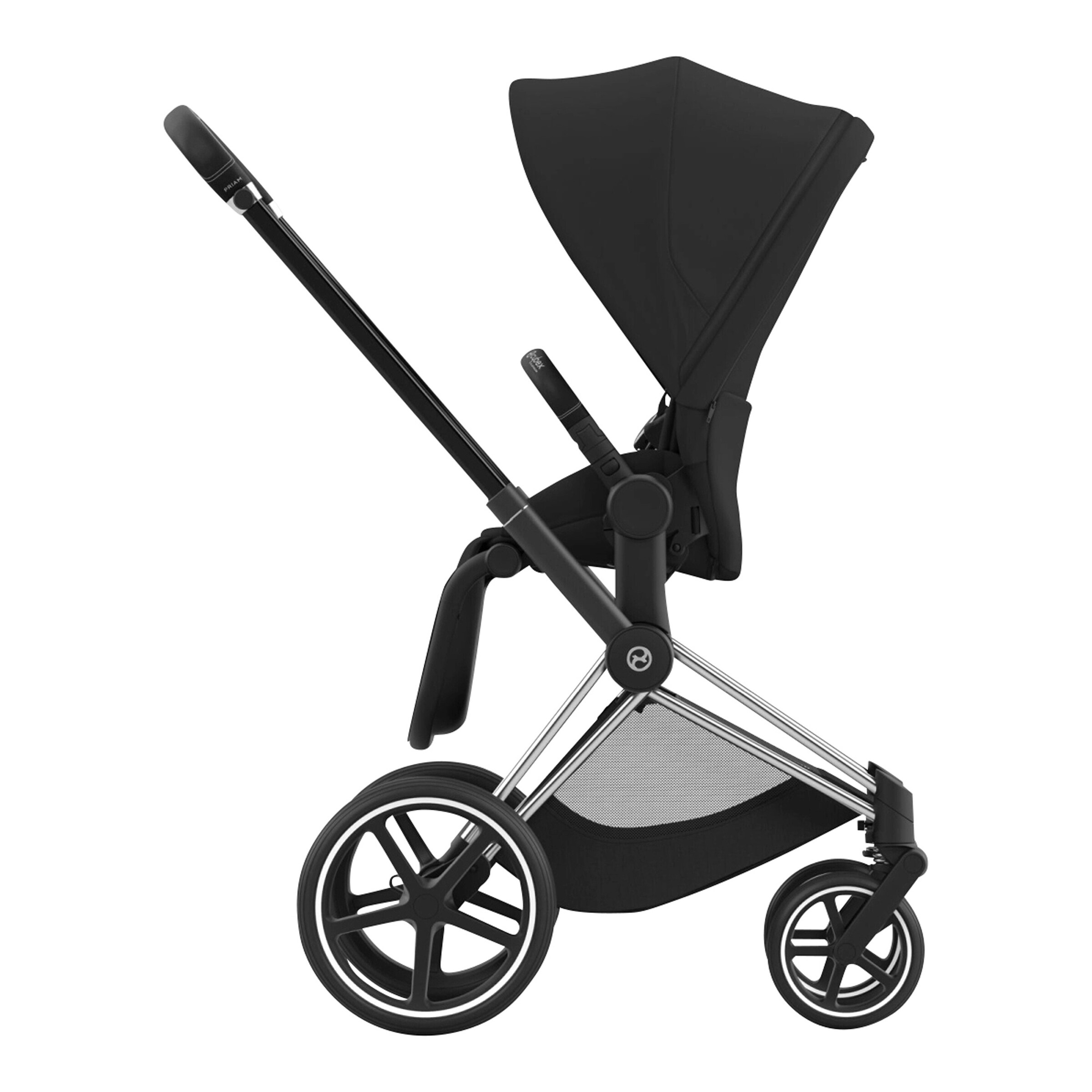Cybex - PLATINUM Kombikinderwagen PRIAM Comfort Bundle chrome black / sepia black
