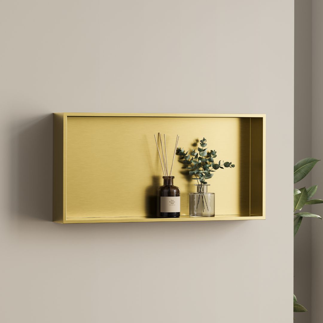 Best Design Bandy Nancy opbouwnis 60x30x8cm mat goud