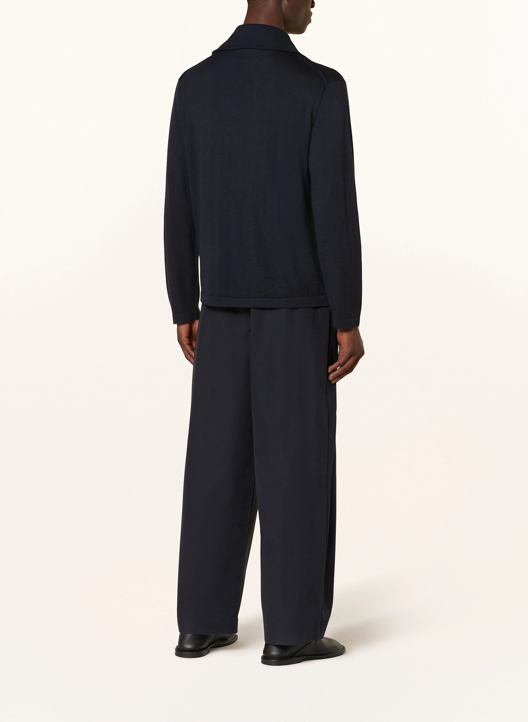 LISA YANG Strick-Poloshirt BOSCO aus Cashmere
