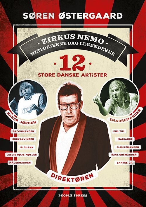 12 Store Danske Artister - Søren Østergaard - Bog