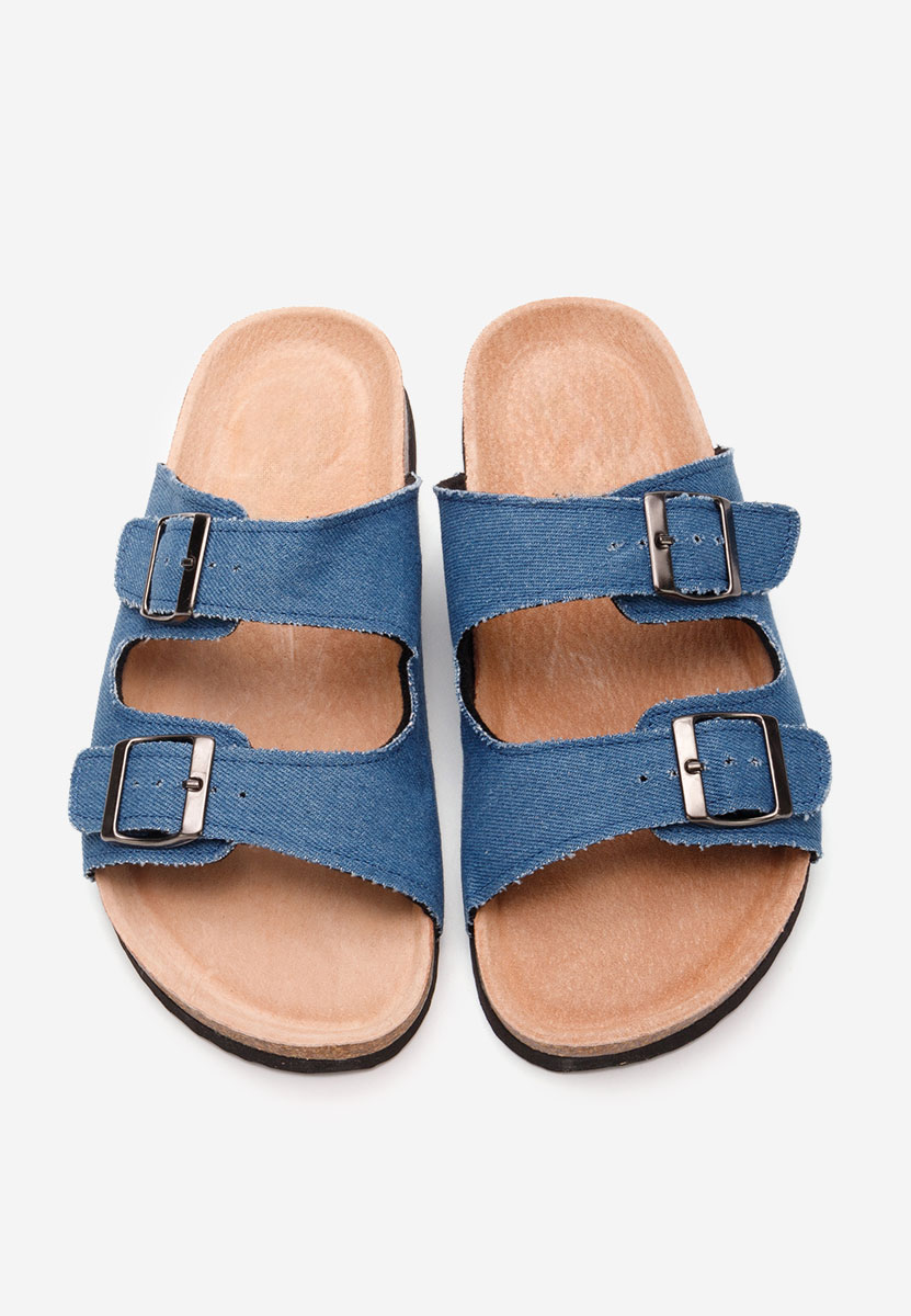 Mules femme denim Vanasia