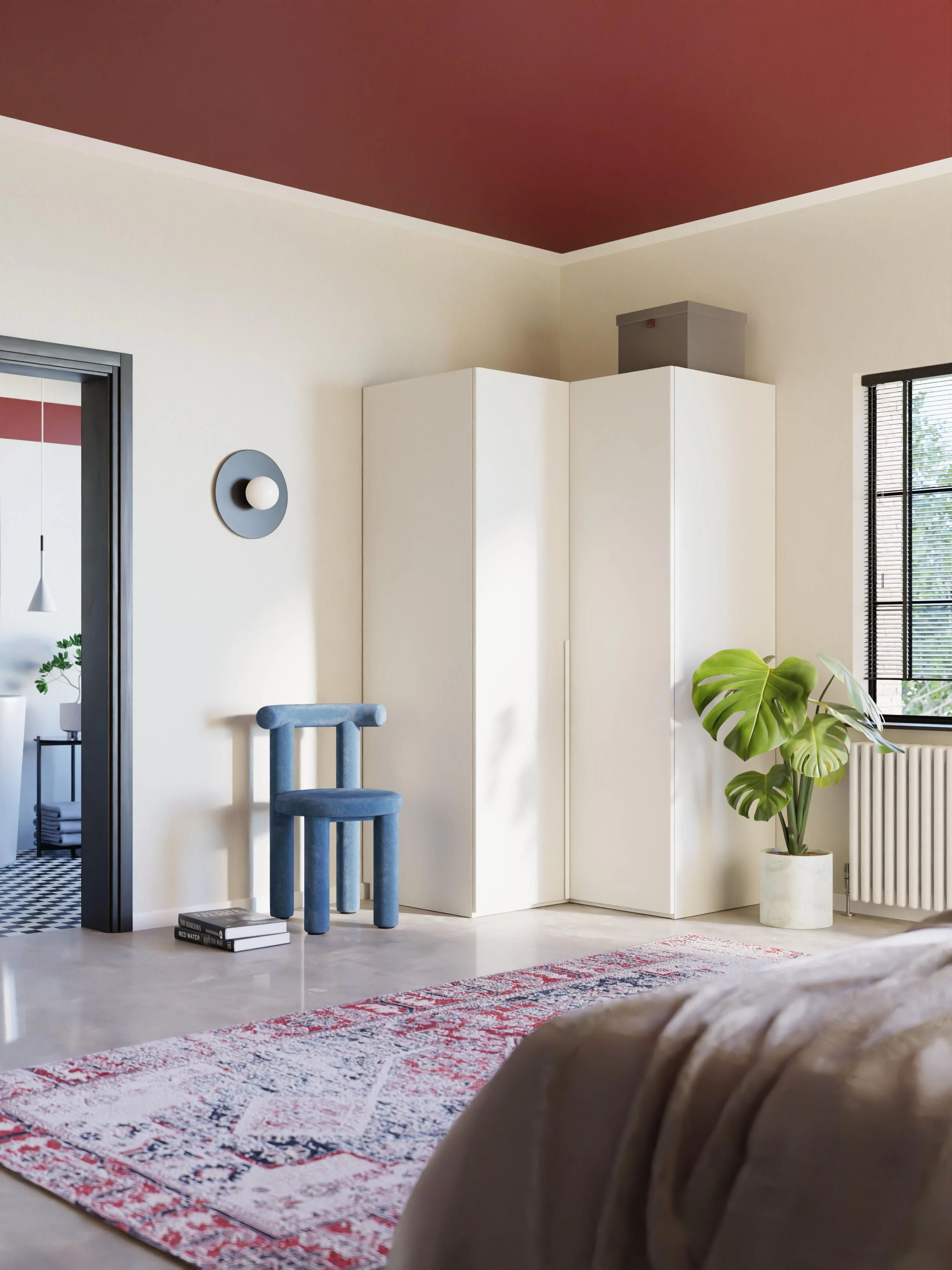Modulaire hoekkast Leon, 115 cm breed