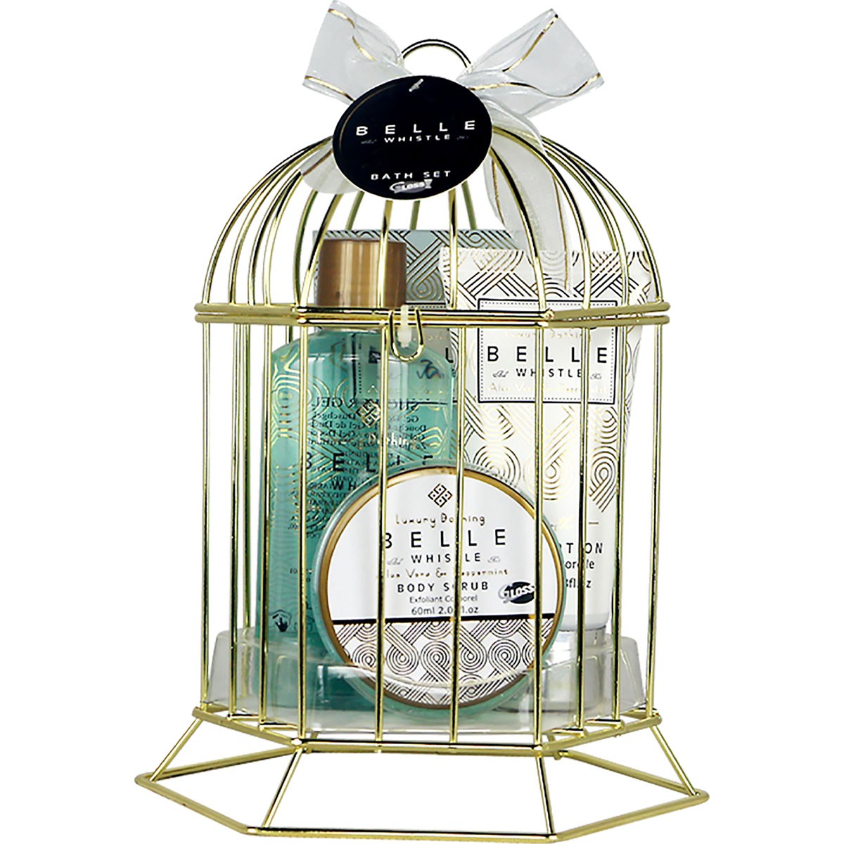 Cage de bain - Belle & Whistle Blue - 4 produits