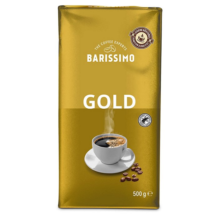 BARISSIMO Gemahlener Kaffee Gold 500 g