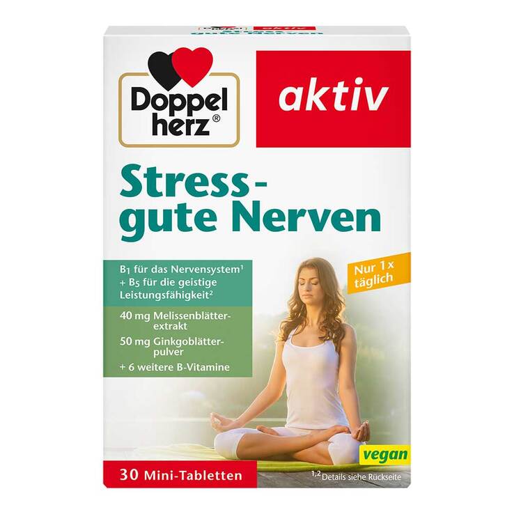 Doppelherz Stress gute Nerven Tabletten, 30 St