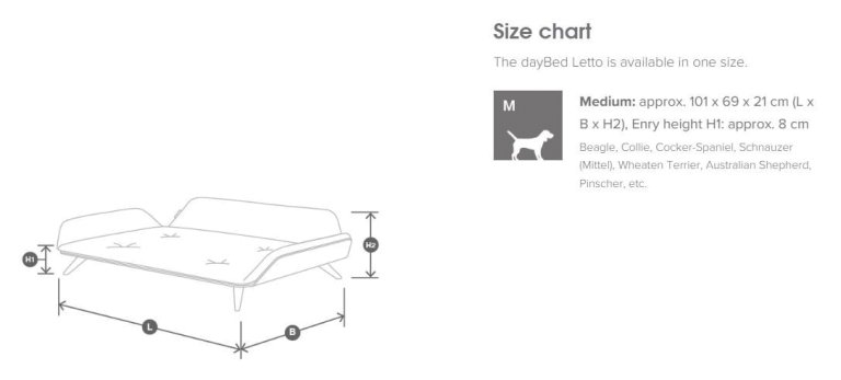 MiaCara Letto hondenmand