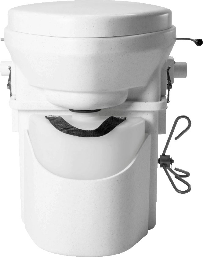 Nature s Head Trocken-Trenntoilette mit Fußkurbel