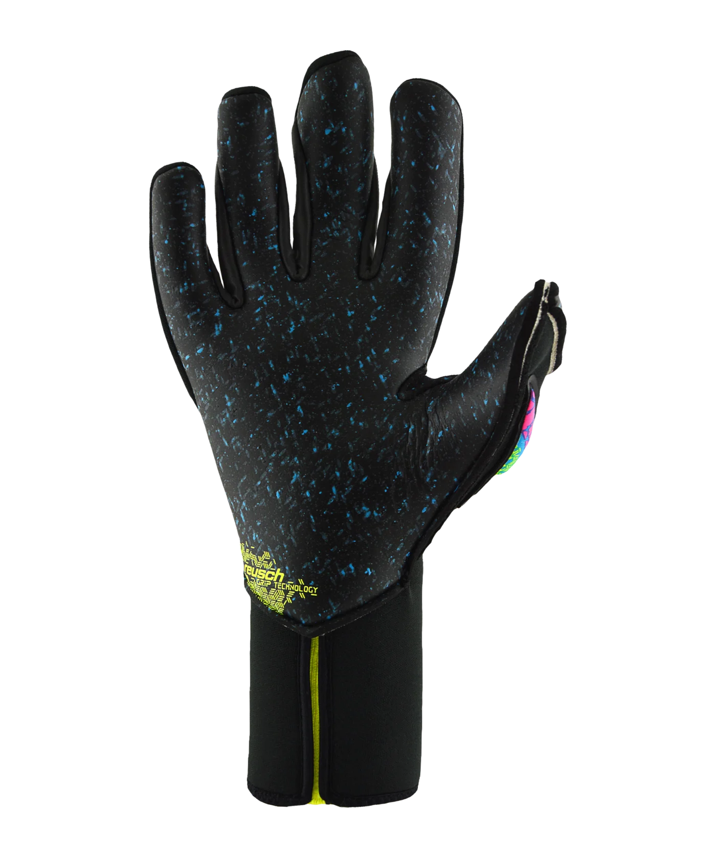 Reusch Attrakt Fusion TW-Handschuhe Strapless 2024 Schwarz Gelb F7052