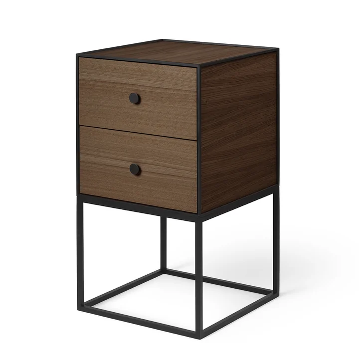 Audo - Frame Sideboard 35 (inkl. 2 Schubladen), Eiche geräuchert