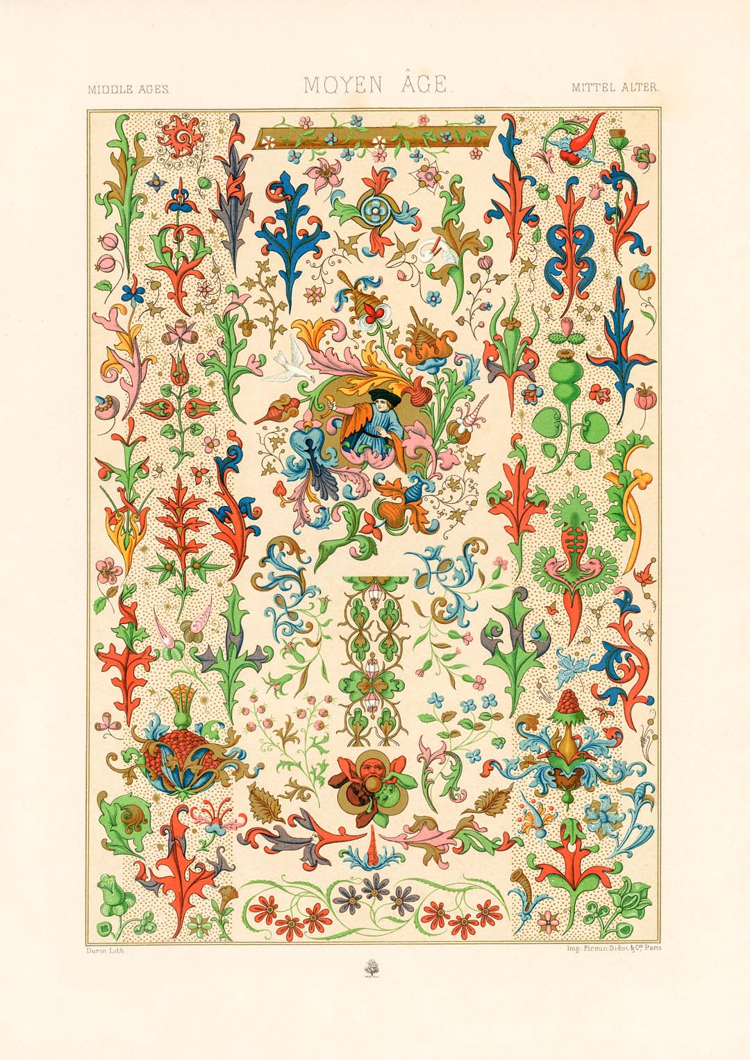 Mittelalterliche Gravur