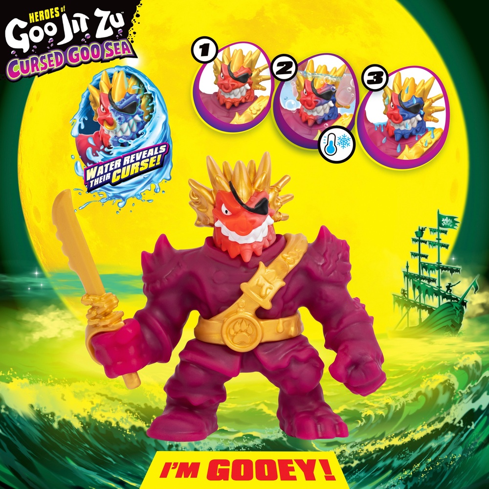 Helden von Goo Jit Zu Cursed Goo Sea Blazagon Heldenpaket