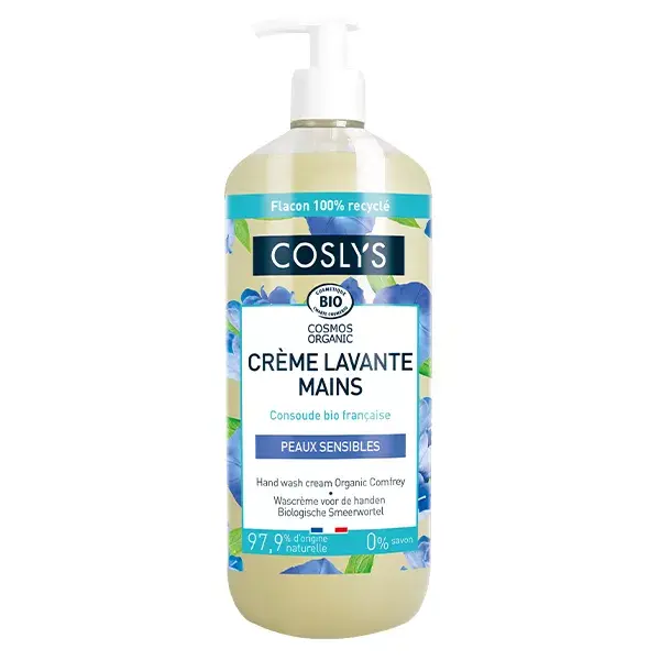 Creme de limpeza para mãos com confrei orgânico Coslys 1L