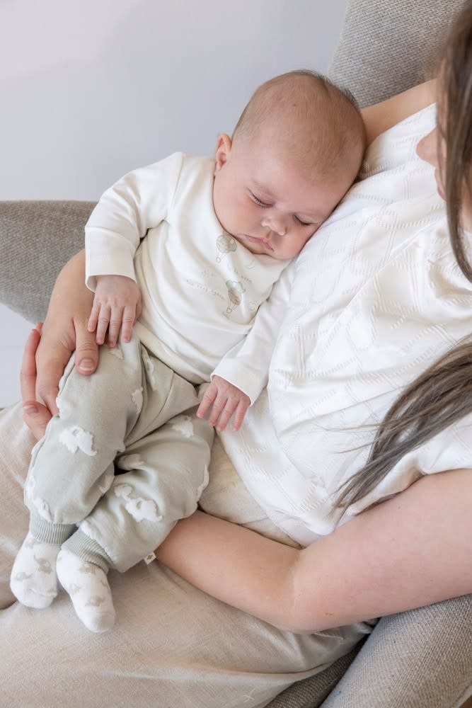 Feetje Feetje broek ao - Elephant mint