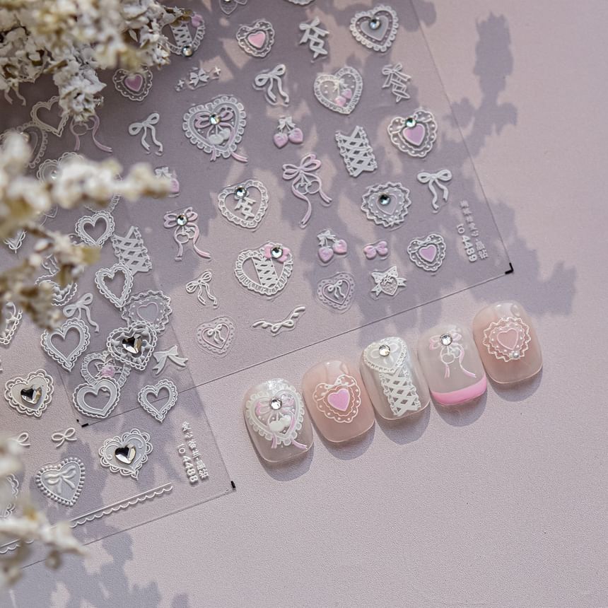 dainlili - Kanten nagelstickers