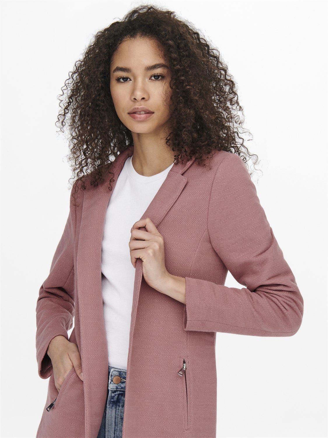 ONLSOHO-LINEA Blazer Withered Rose