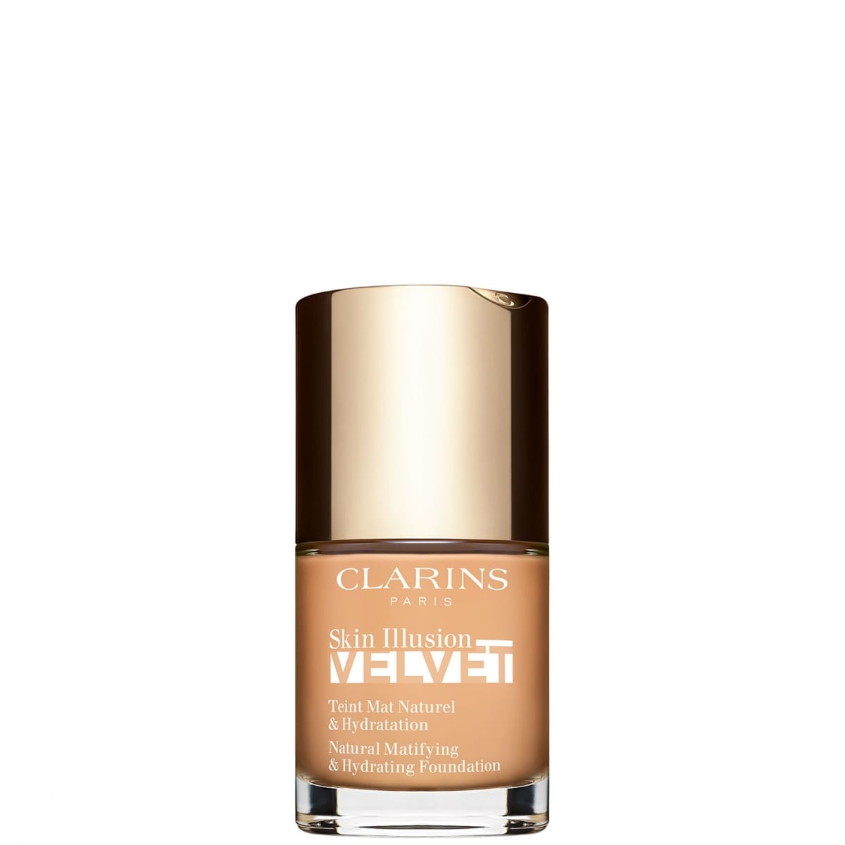 CLARINS Skin Illusion Velvet Fond de Teint Mat Naturel &  Hydratation