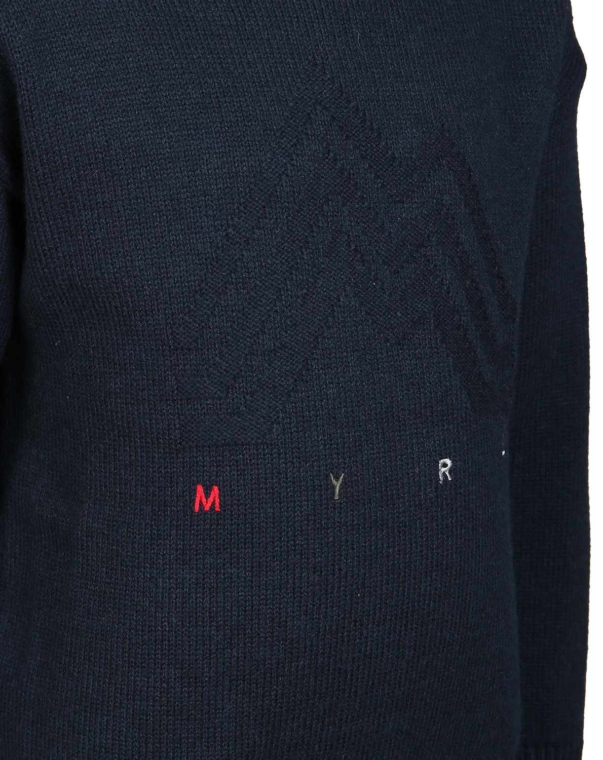 Strick-Pullover BIG MYRL in marineblau