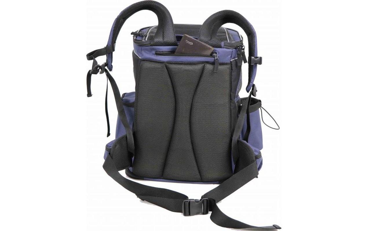 Tiertransport-Rucksack Montana, 34 x 43 x 30 cm, DunkelblauHunderucksack