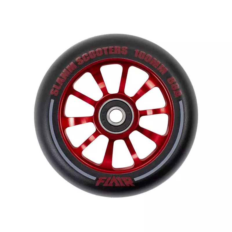 Roue Trottinette Freestyle SLAMM Flair 2.0 Red 100mm