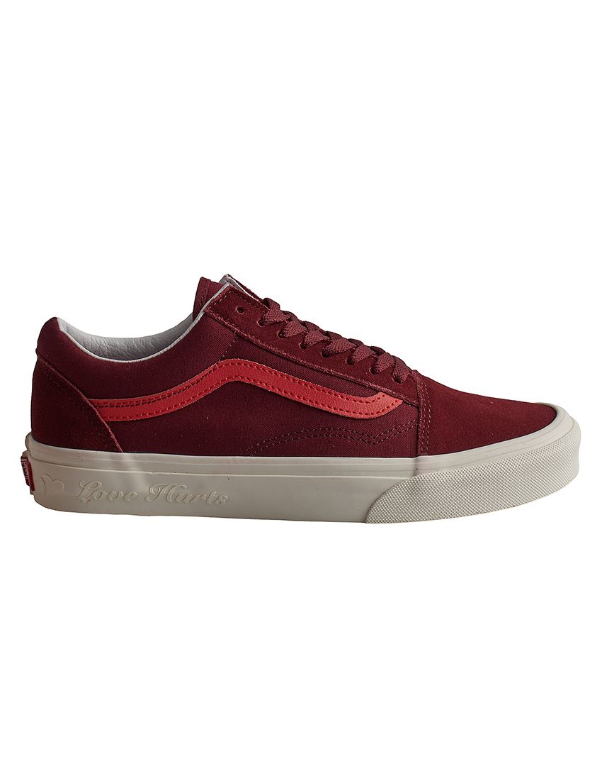 Old Skool Secret Lover Red Sneakers