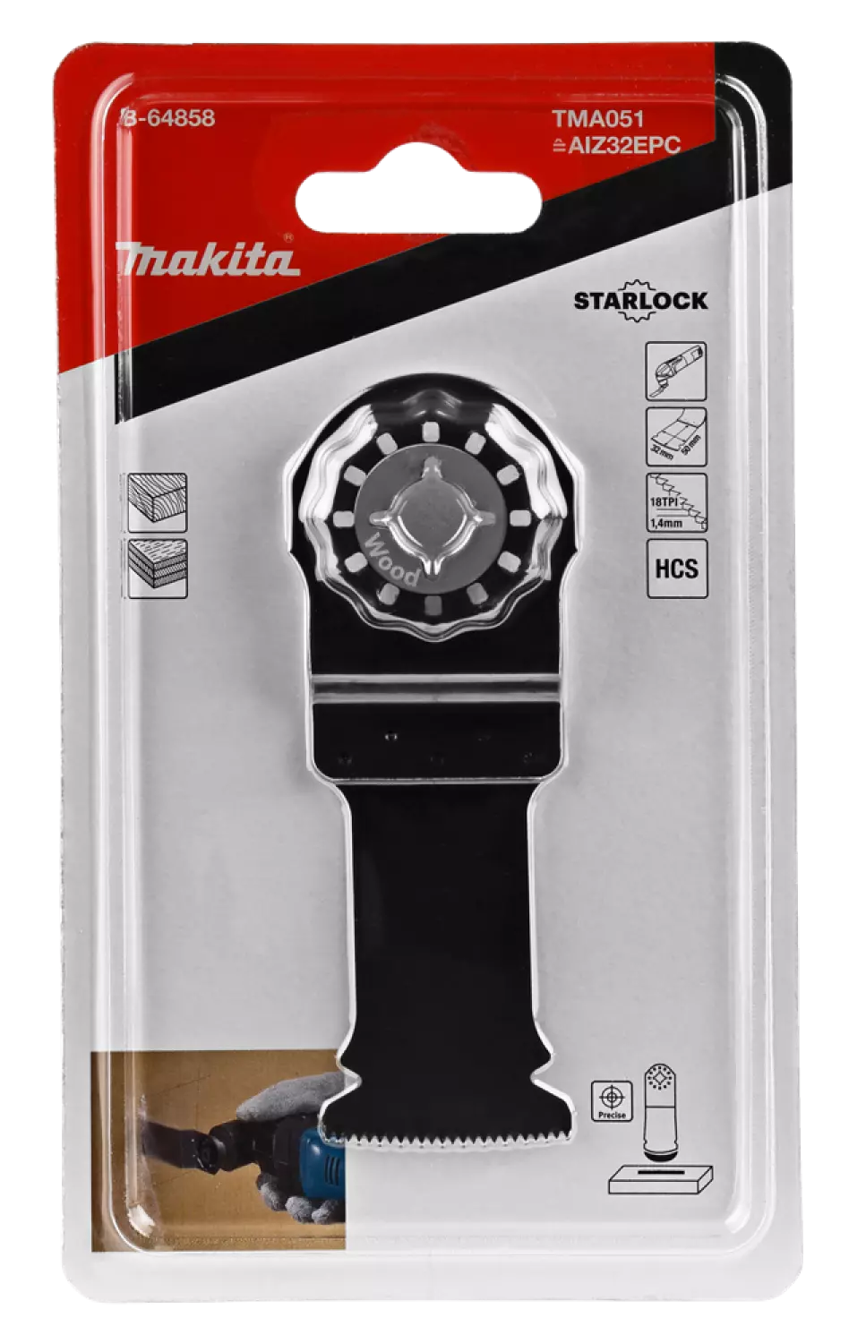 Makita TMA051 / B-46822 HCS Invalzaagblad - 32mm
