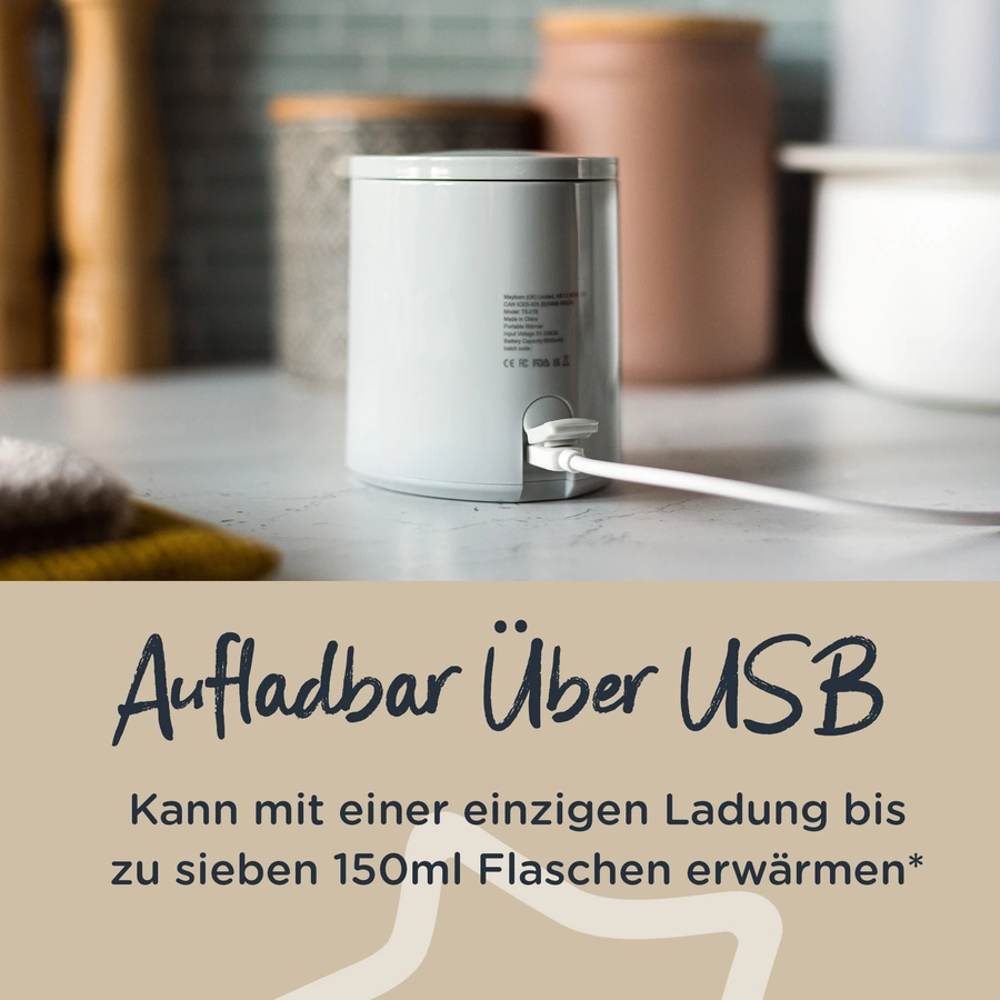 Tommee Tippee Flaschenwärmer LetsGo, tragbar